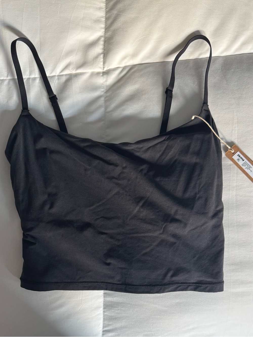 Skims fits everybody cropped cami black